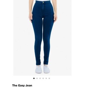 ⚡️ american apparel easy jean dark wash ⚡️